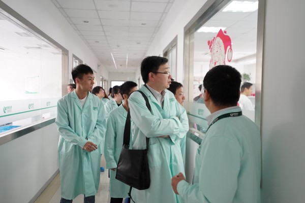 余姚市市场监视治理局莅临旅行绿城检测实验室-绿城农科检测手艺有限公司